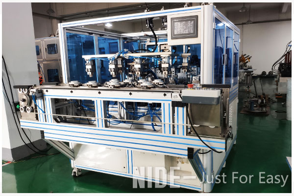 中国の電動機機械製造業者2からのフル オート インバーター モーター固定子の針のコイル巻線機械