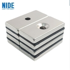 穴と強い注文の電動機の予備品のNdFeBのネオジムの磁石の正方形